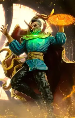 Statue infinity gauntlet dr strange diorama regular 1/10